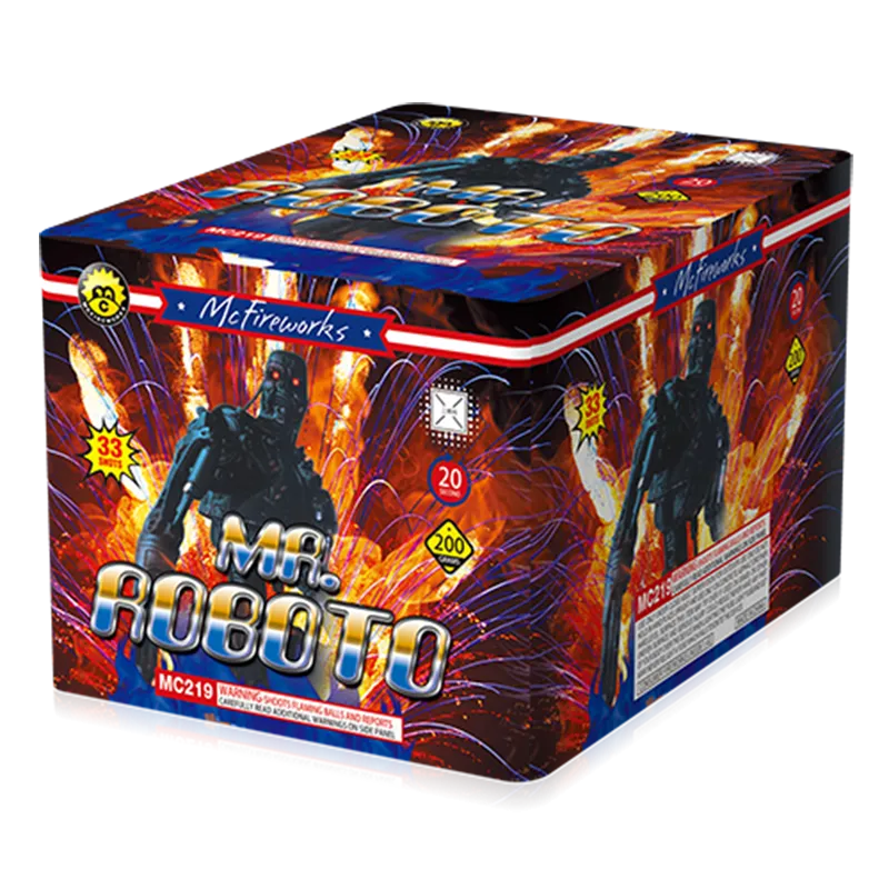 Mr. Roboto 33 Shots 200G CAKE MC219