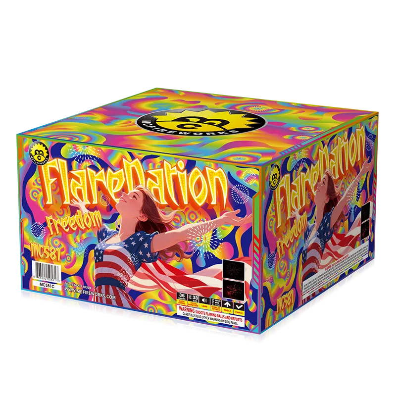 Flarenation Freedom 36 Shots 500g Cake Stassortment MC581C