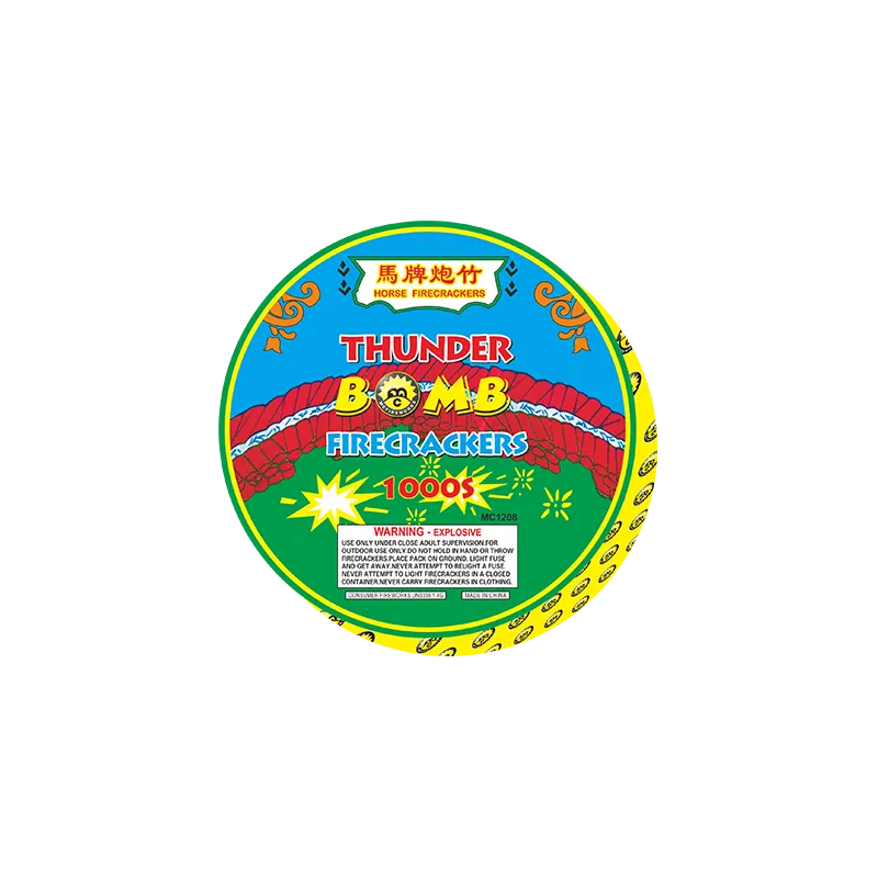 1,000S Thunder Bomb Firecrackers MC1208