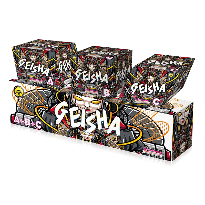 Geisha 25 Shots 500G Cake Stassortment MC583