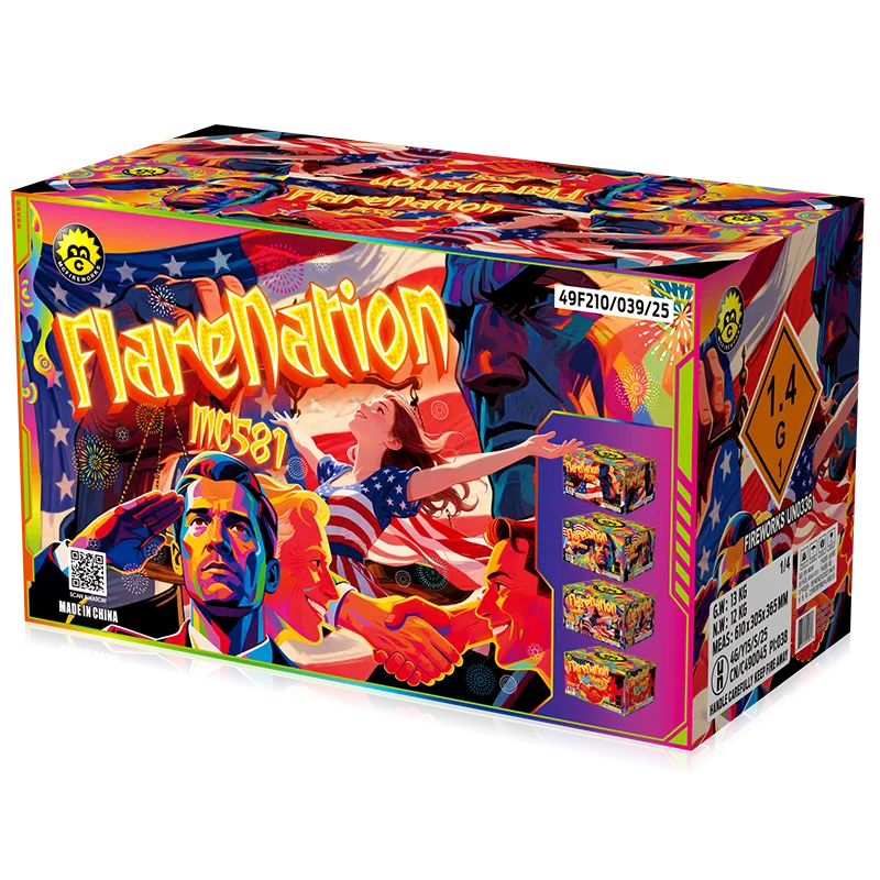 Flarenation Freedom 36 Shots 500g Cake Stassortment MC581C