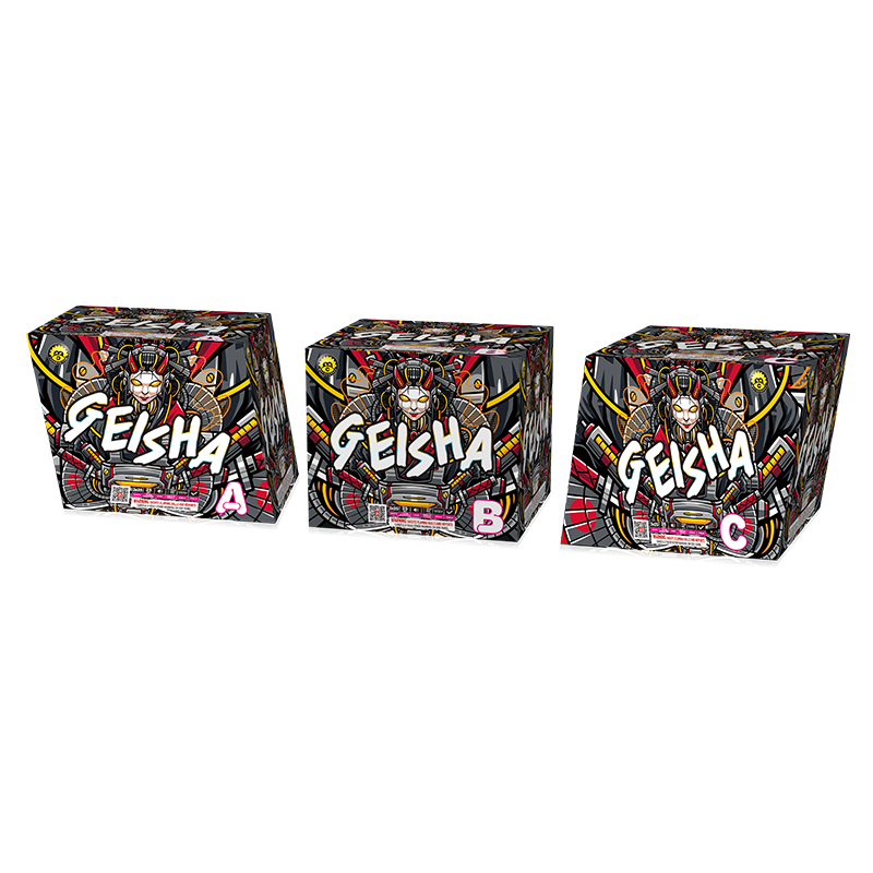 Geisha 25 Shots 500g Cake Stassortment MC579